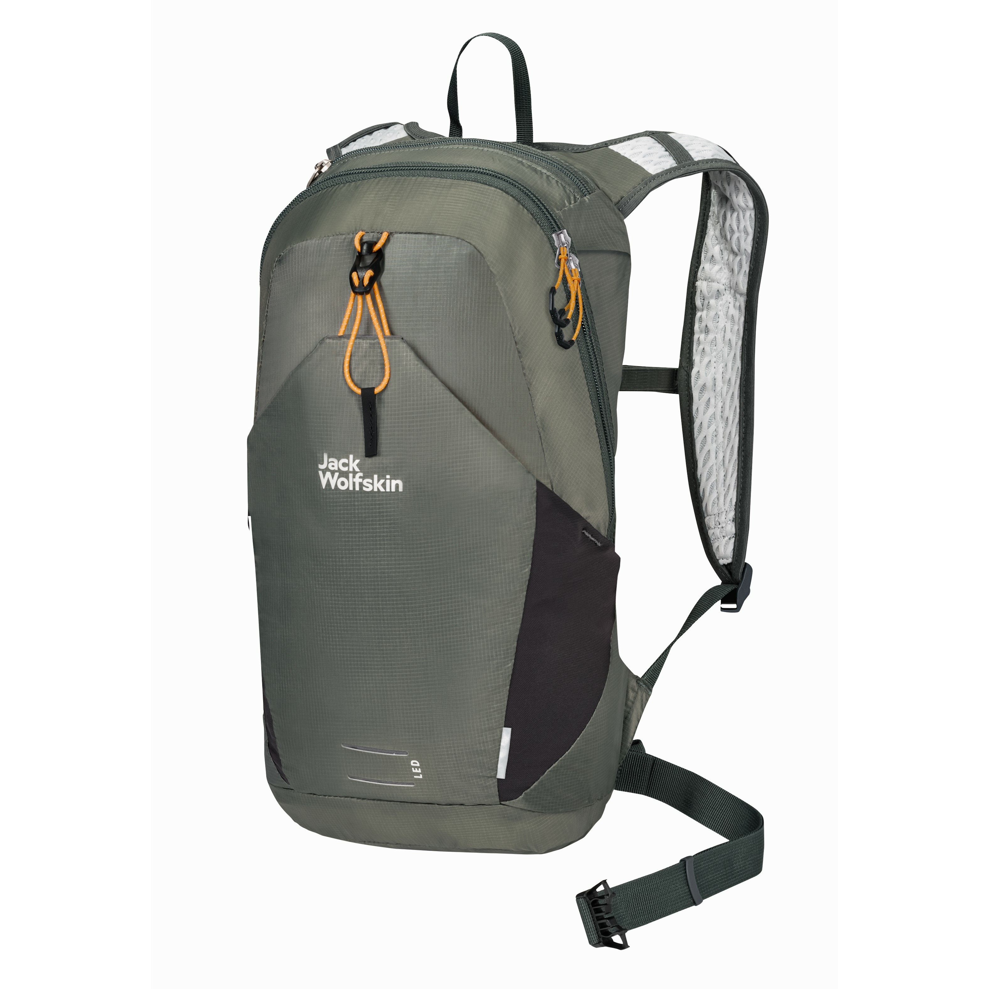 Plecak sportowy Jack Wolfskin MOAB JAM 10 gecko green - ONE SIZE