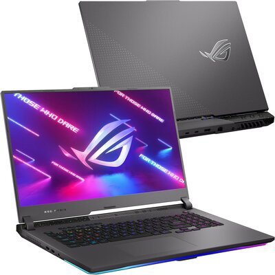 Laptop ASUS ROG Strix G17 G713PI-LL047 17.3" IPS 240Hz R9-7845HX 16GB RAM 1TB SSD GeForce RTX4070 DLSS 3