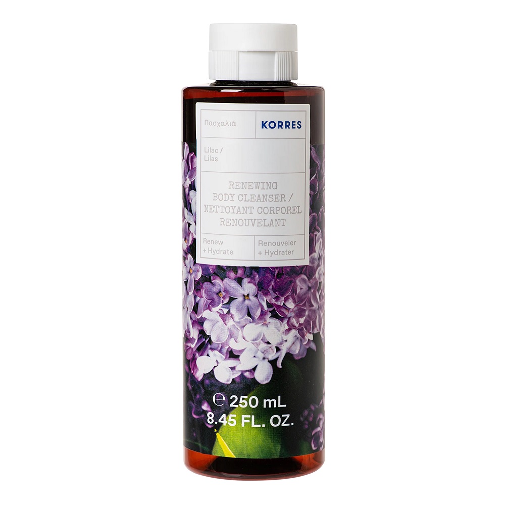 Korres Lilac rewitalizujący żel do mycia ciała, 250 ml