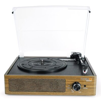 Gramofon TECHNAXX TX-186 Bluetooth USB Brązowy
