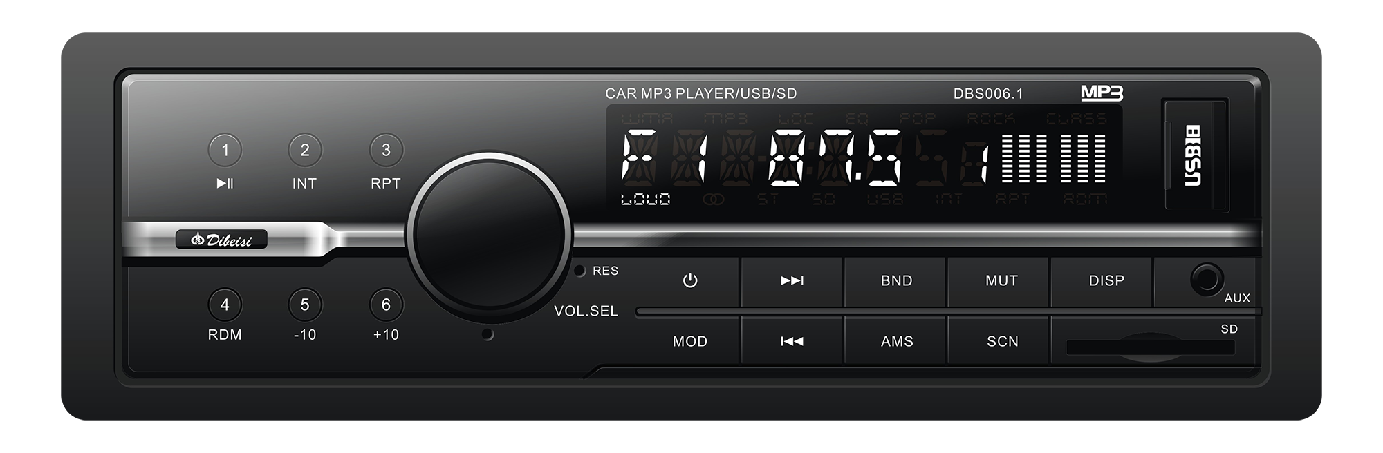 Radio samochodowe Dibeisi DBS006.1
