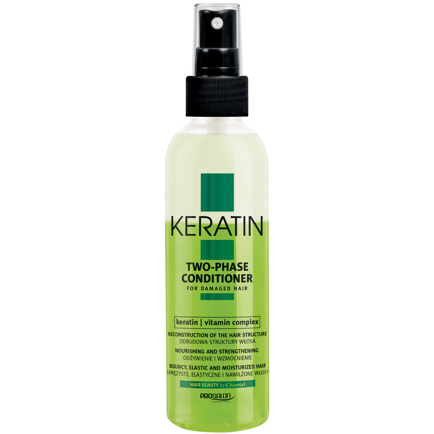 Prosalon Keratin dwufazowa odżywka do włosów z keratyną, 200 g