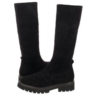 Kozaki Caprice Czarne 9-25607-29 944 Black Stretch