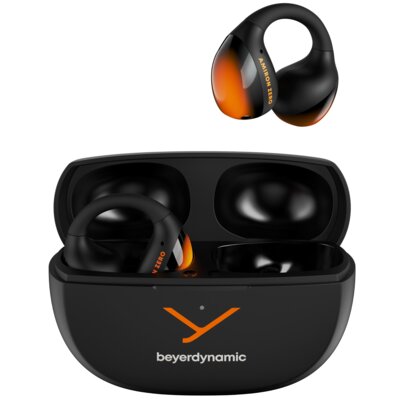 Słuchawki powietrzne BEYERDYNAMIC Amiron Zero Clip Czarno-pomarańczowy