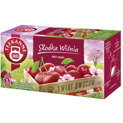 Herbata TEEKANNE Słodka wiśnia (20 sztuk)