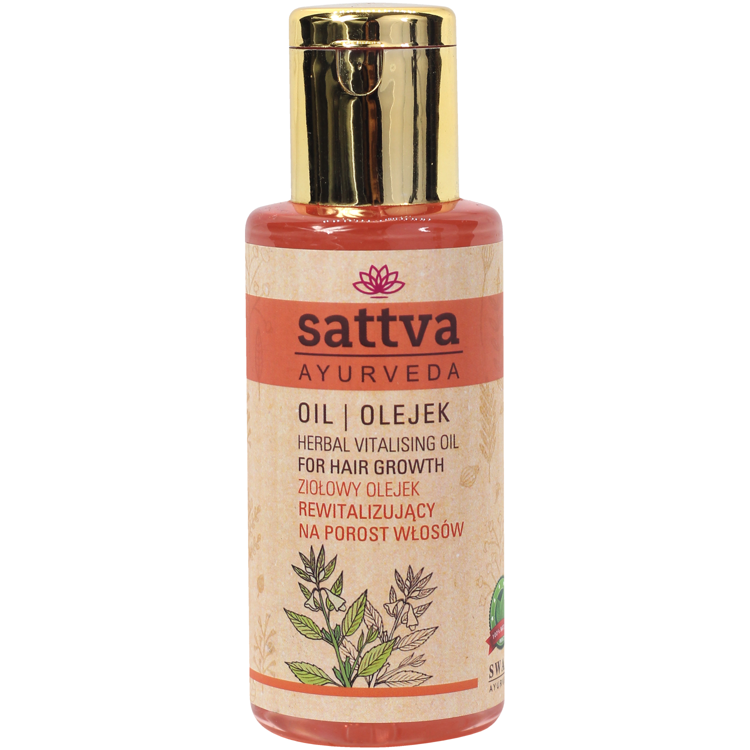 Sattva rewitalizujący olejek do włosów, 100 ml