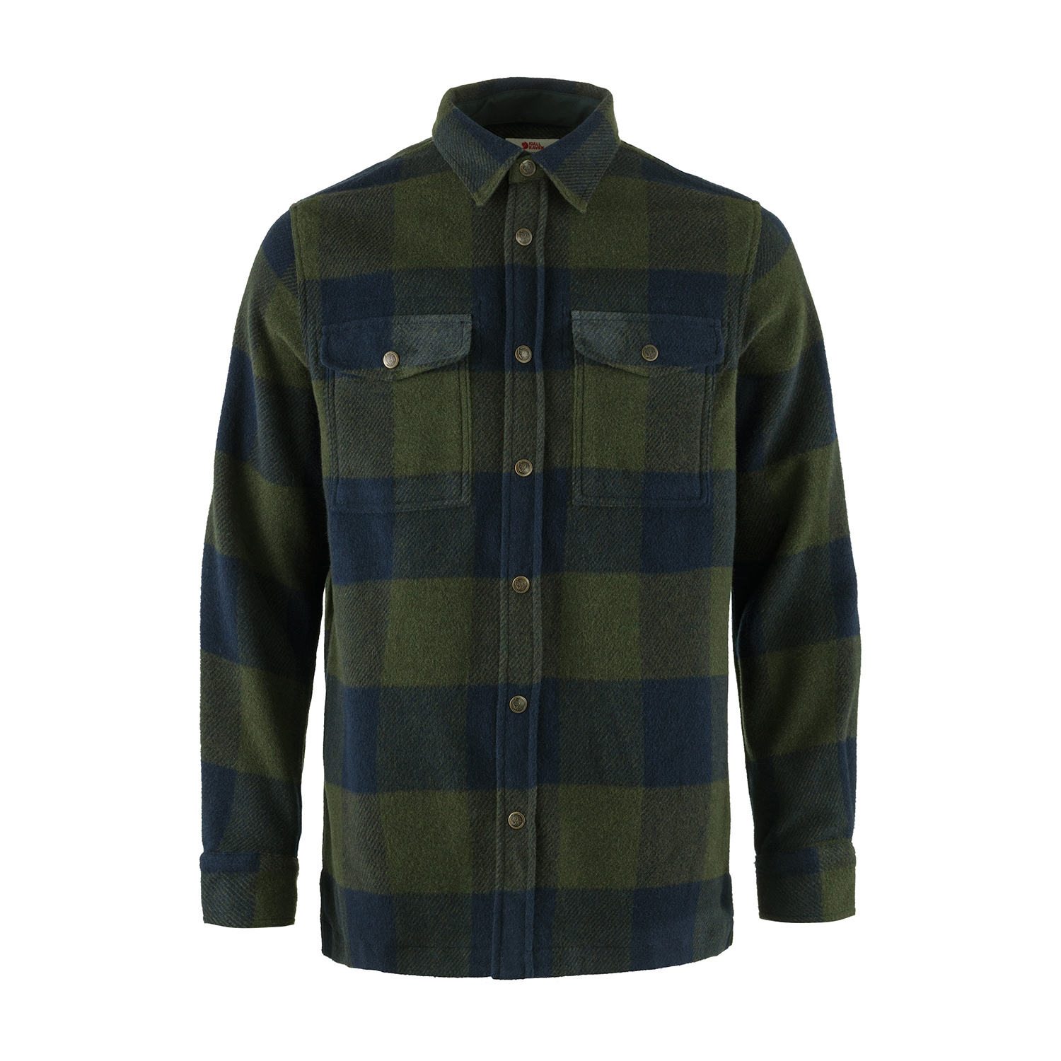 Męska koszula zimowa Fjallraven Canada Shirt Men deep forest/dark navy - M
