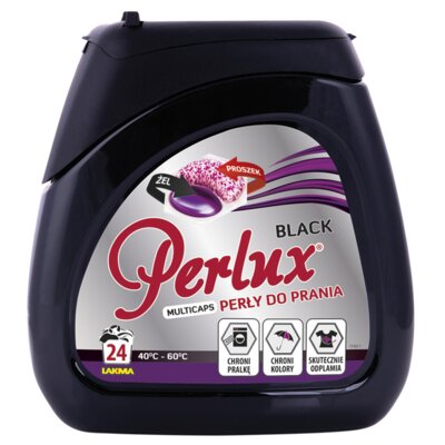 Kapsułki do prania PERLUX Black - 24 szt.