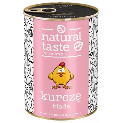 Karma dla kota NATURAL TASTE Kurcze Blade 400 g