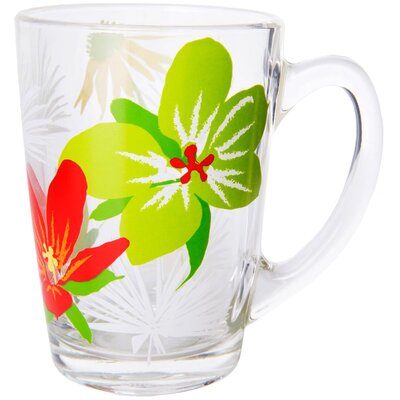 Kubek LUMINARC New Morning Pop Flowers Green