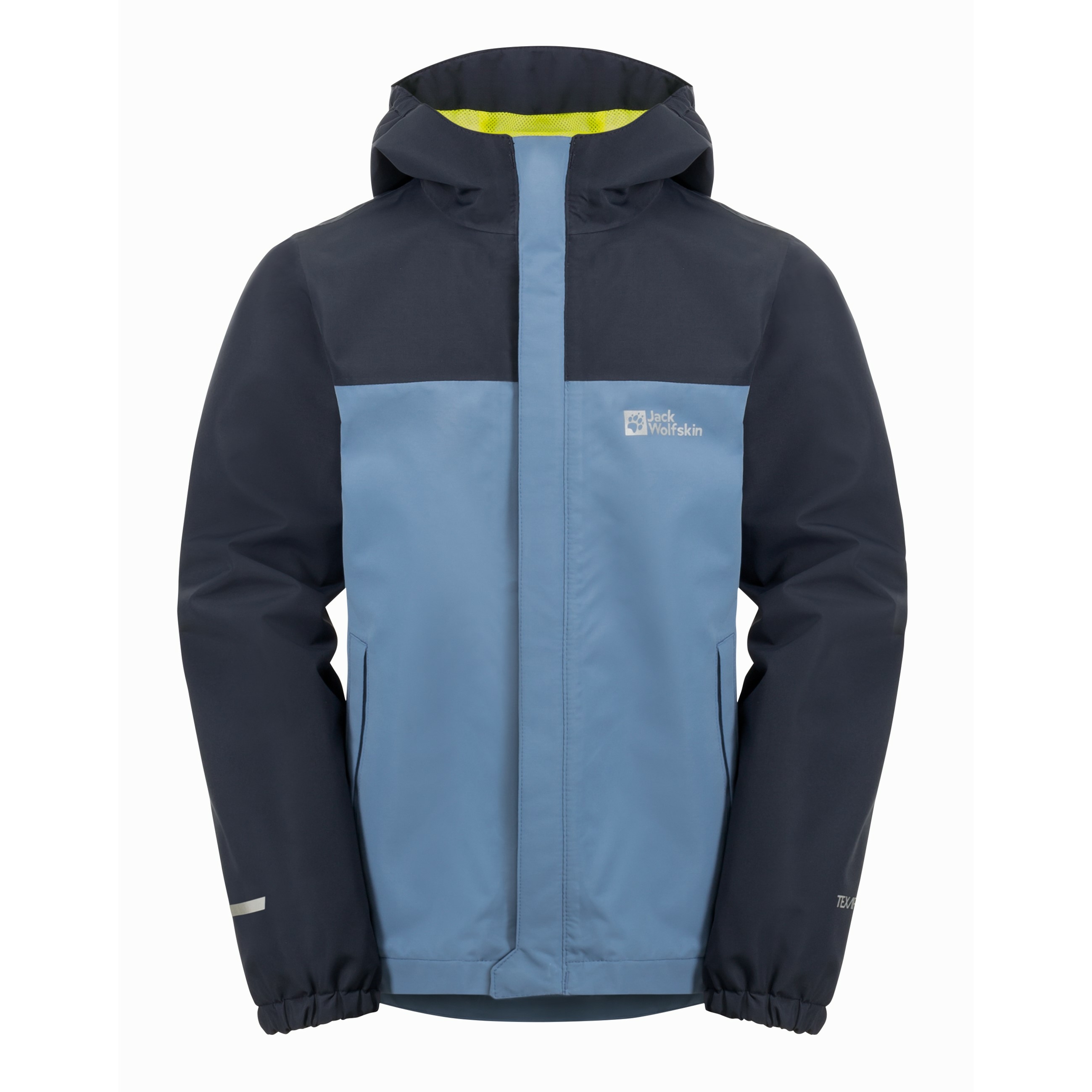 Kurtka przeciwdeszczowa dla dzieci Jack Wolfskin TUCAN JACKET K elemental blue - 116