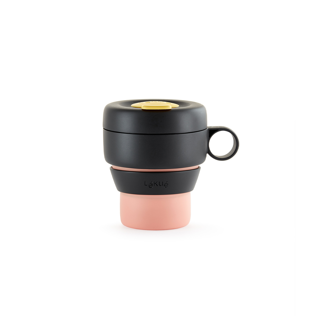Lekue - Ekologiczny kubek składany TO GO - różowy