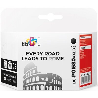Tusz TB PRINT do Canon PGI-580XXLB Czarny 28.5 ml TBC-PGI580XXLB
