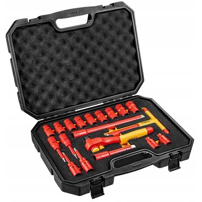 Zestaw kluczy nasadowych NEO 01-306 (19 elementów)