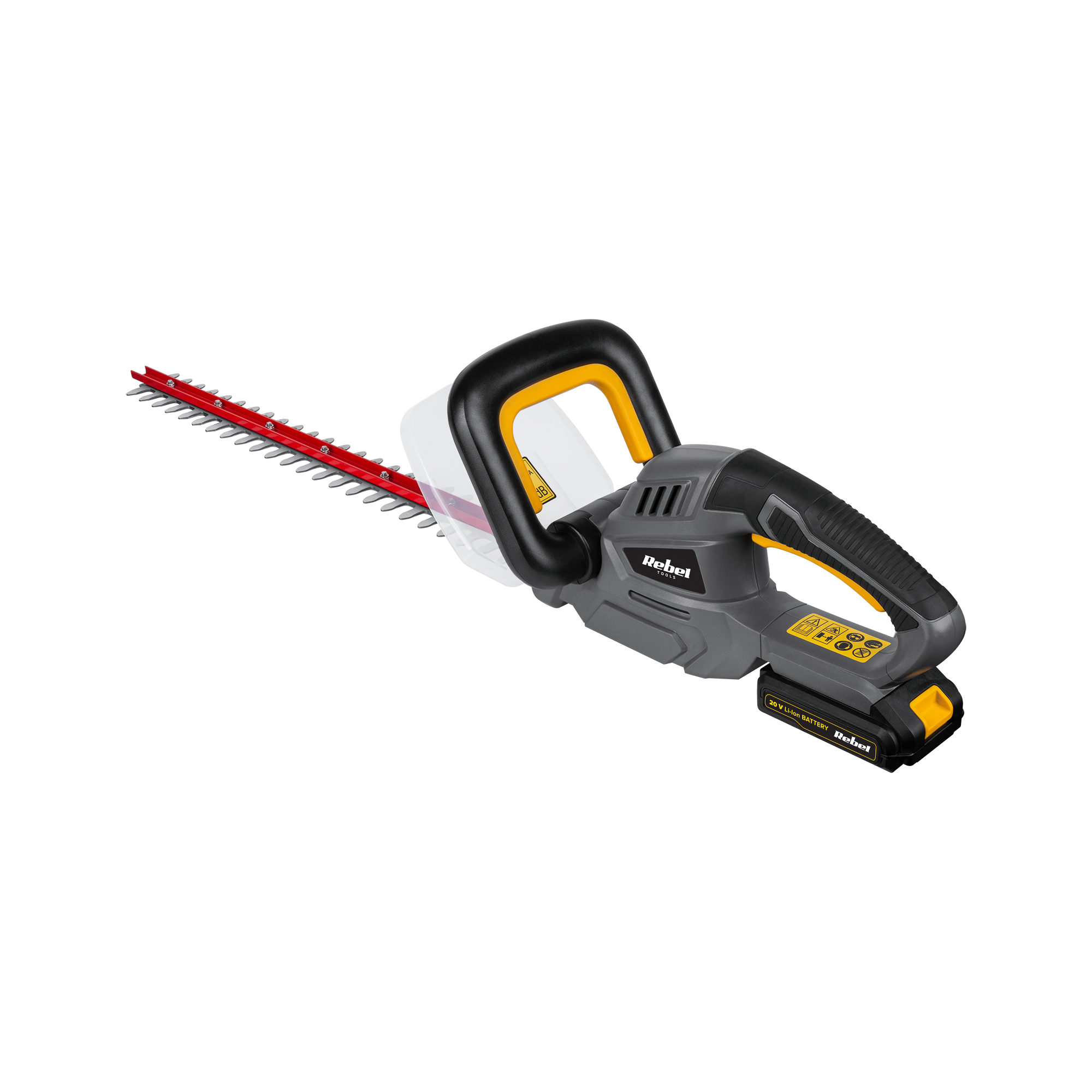 Nożyce akumulatorowe do żywopłotów Rebel Tools