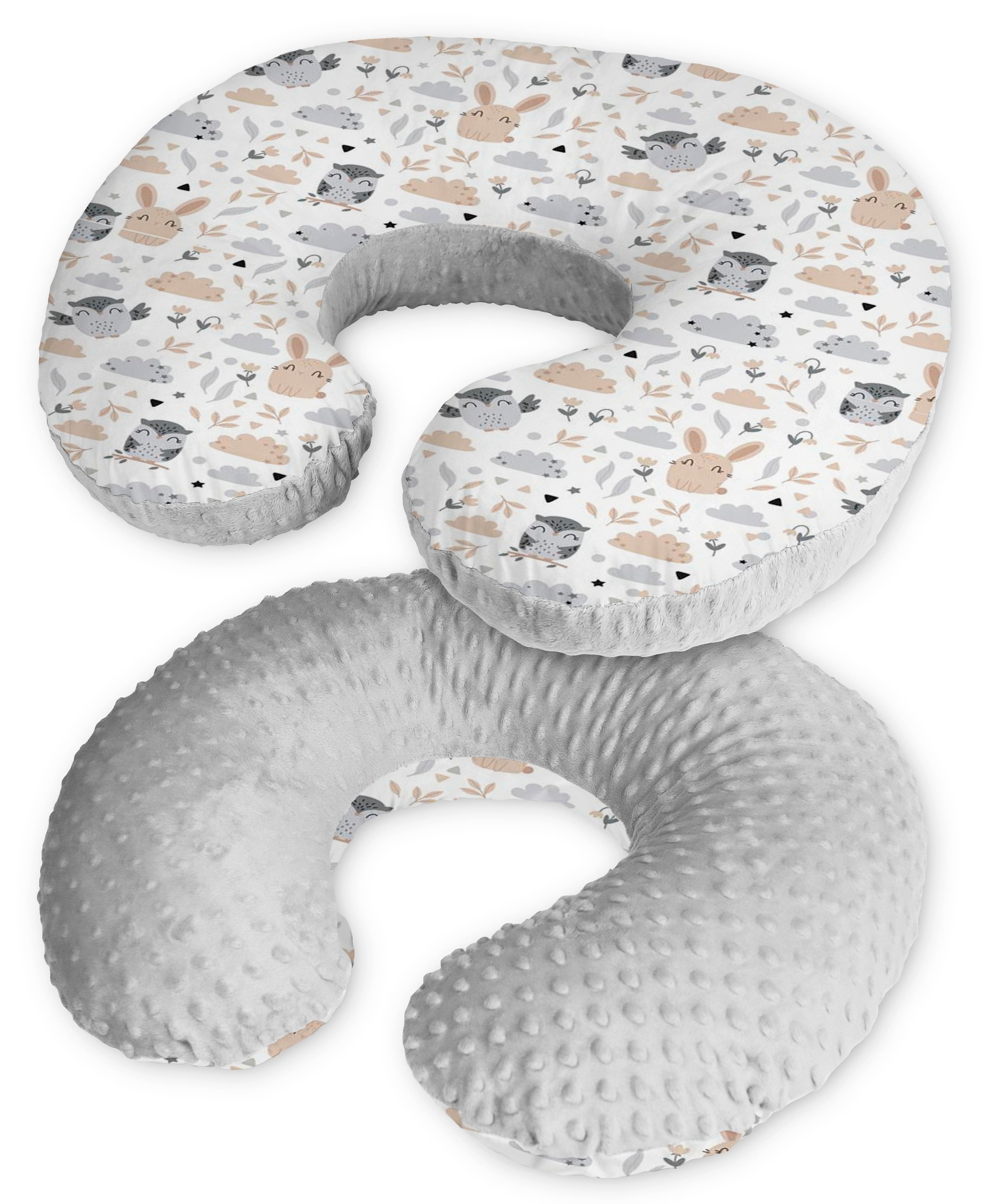 Babymam poszewka na rogal minky do karmienia xxl