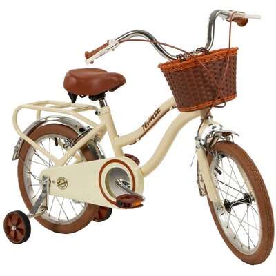 Rower dziecięcy TOIMSA Vintage 16231 16 cali dla dziewczynki Beżowy