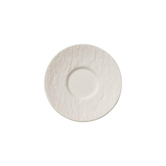 Villeroy&Boch - Spodek do filiżanki 12cm Manufacture Rock Blanc