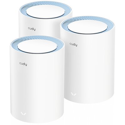 Router CUDY M1200 2.4 / 5 GHz (DualBand), Wi-Fi Mesh (3 szt.)