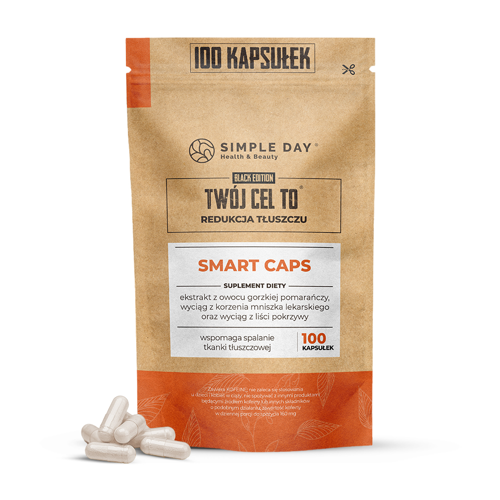 Twój Cel To Redukcja Tłuszczu suplement diety smart caps, 100 kaps./1 opak.