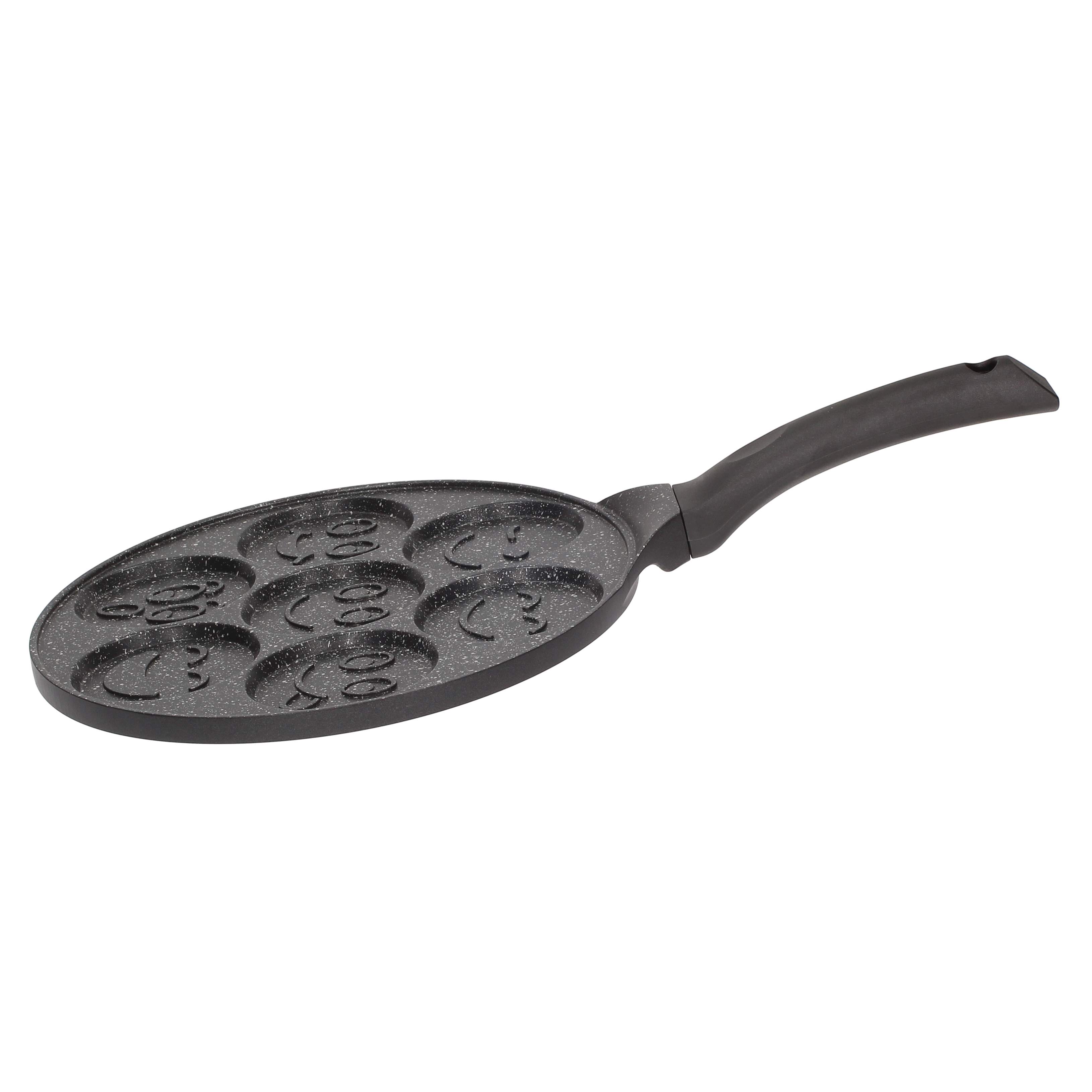 Orion - Patelnia do jajek, placków granitowa Smile 27 cm