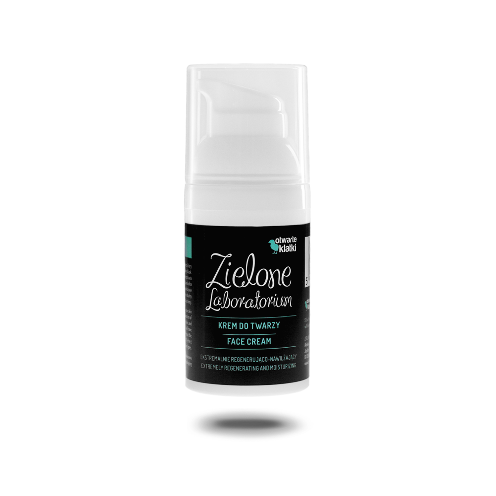 Zielone Laboratorium ekstremalnie regenerująco-nawilżający krem do twarzy, 30 ml