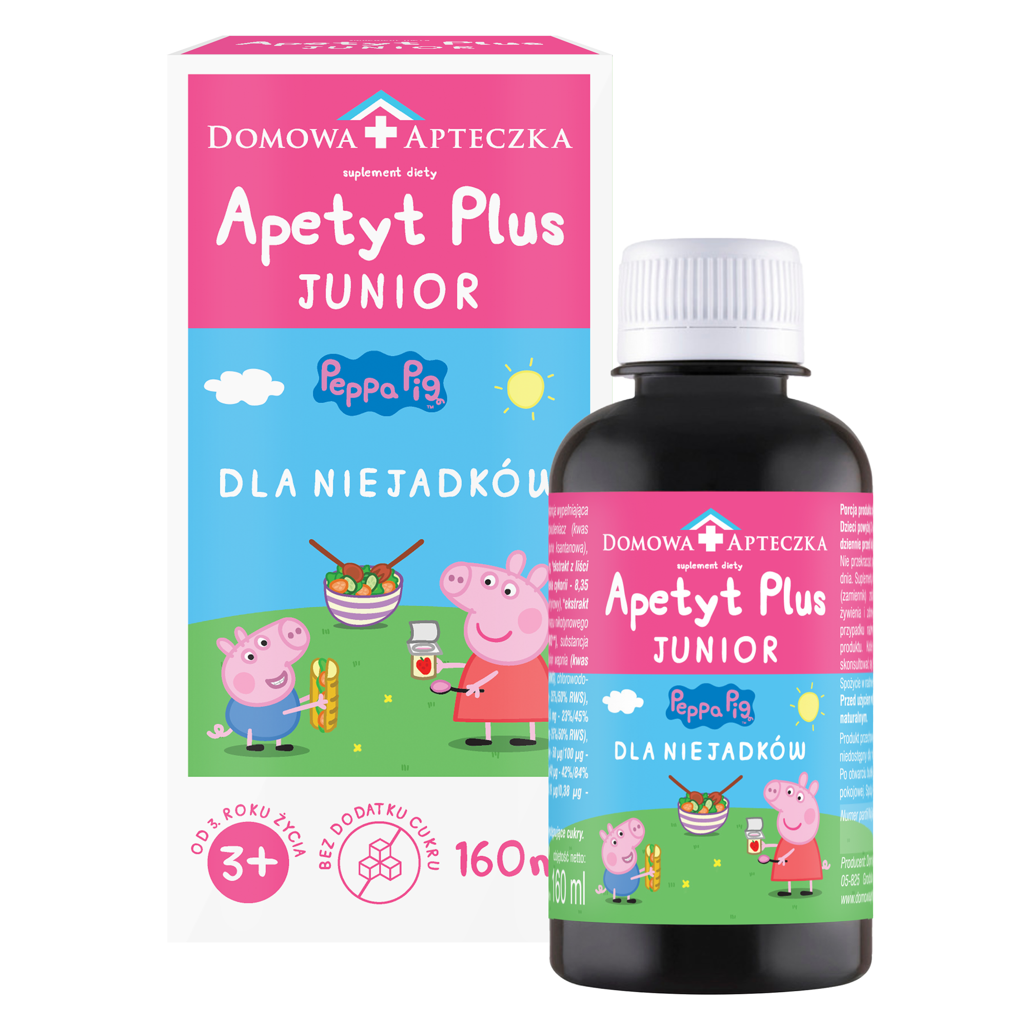 Domowa Apteczka Apetyt Plus Junior suplement diety, 160 ml