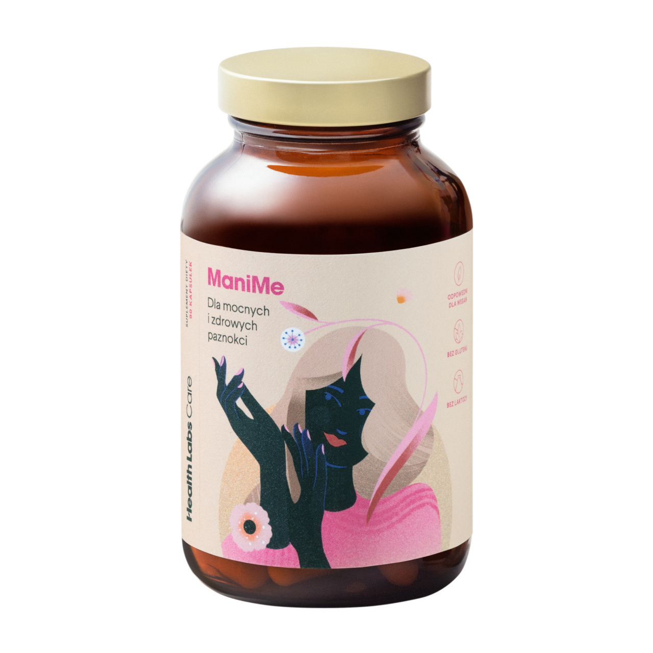 Health Labs Care ManiMe suplement na wzmocnienie paznokci, 90 kaps./1 opak.