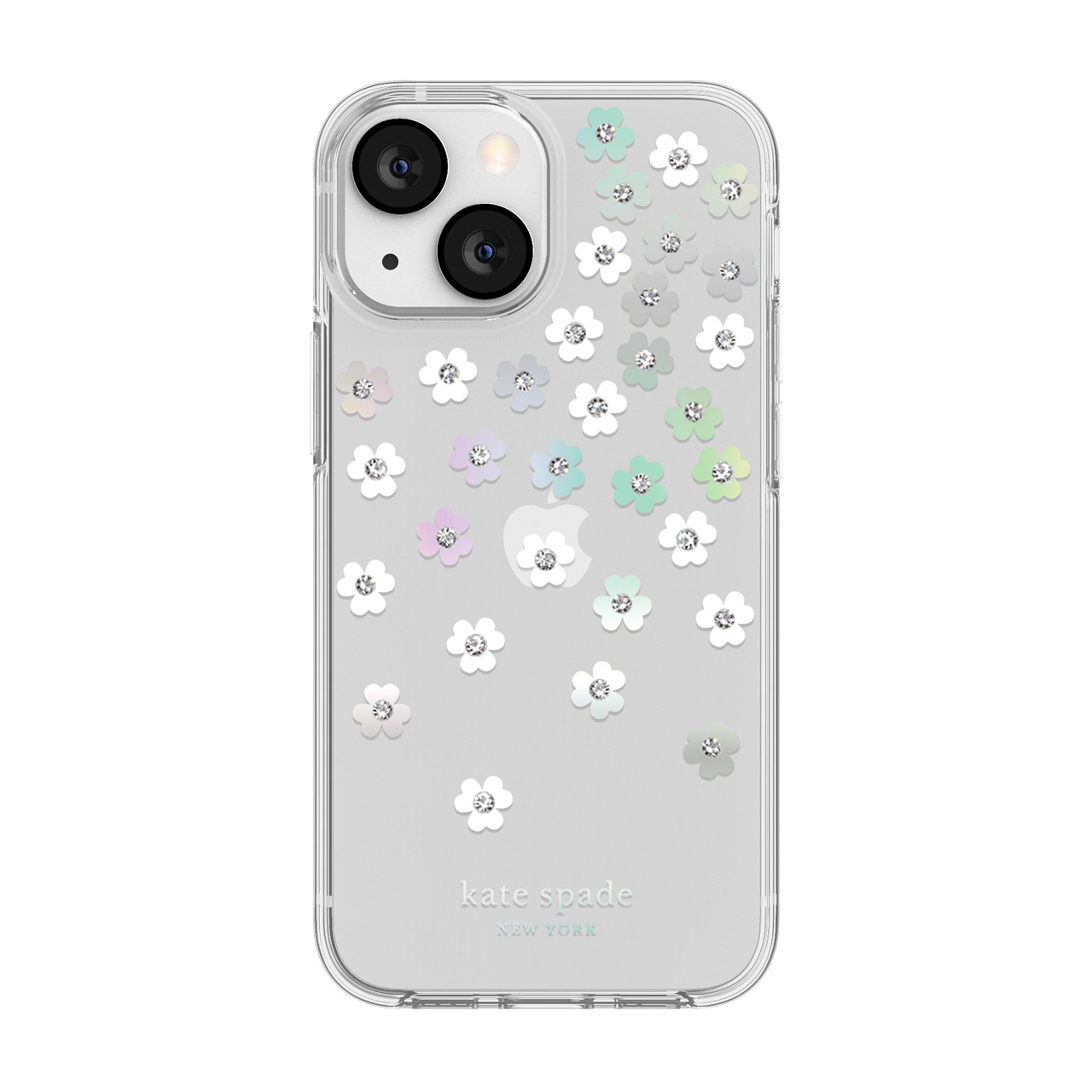 Kate Spade New York Hardshell - obudowa ochronna do iPhone 13 (przezroczysta w kwiaty)