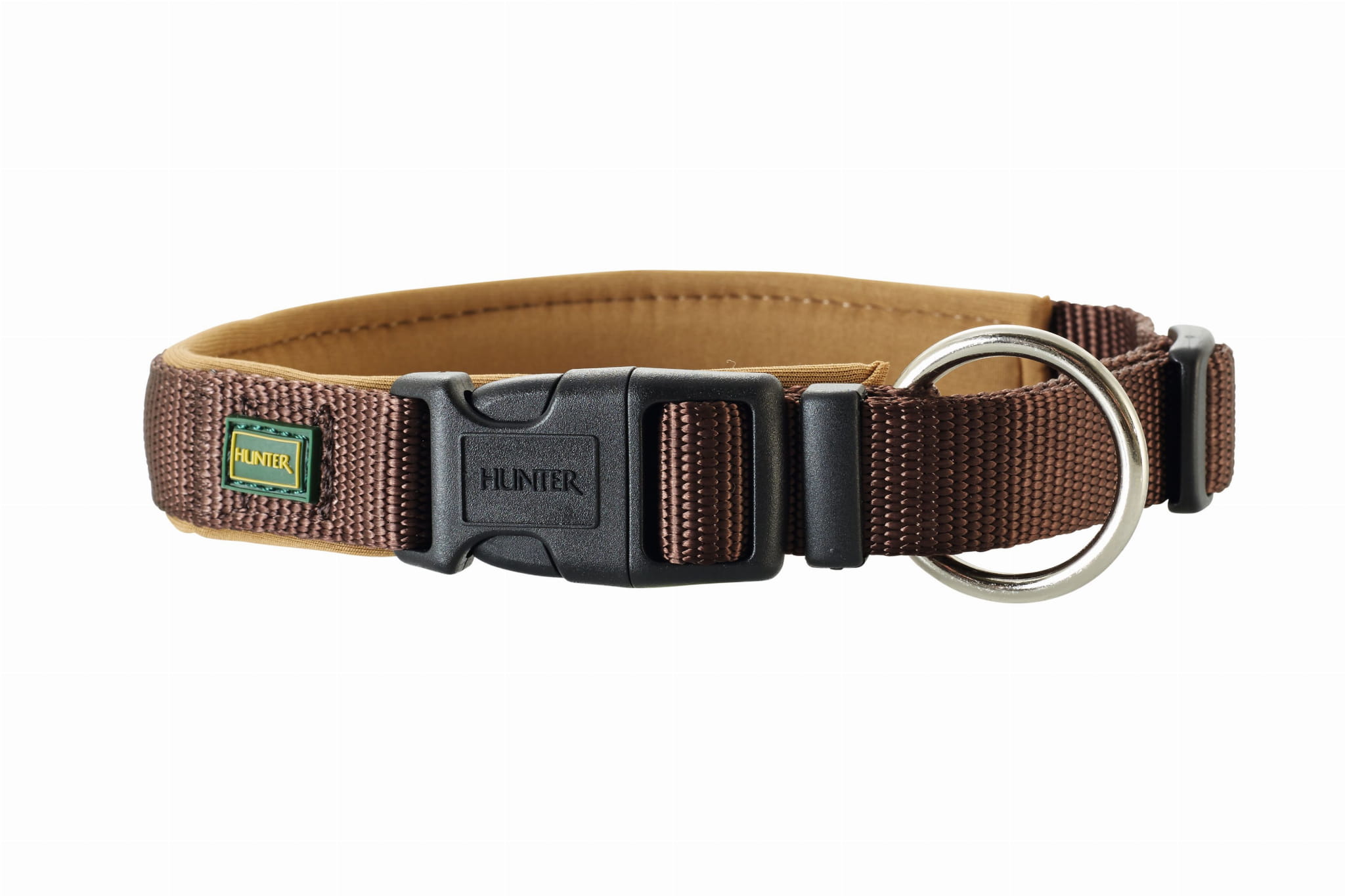 Hunter Obroża Neopren Vario Plus brąz