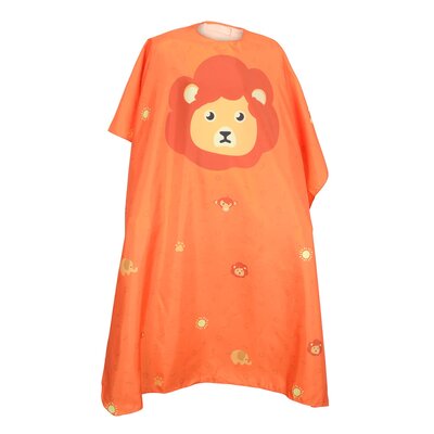 Peleryna fryzjerska dla dzieci OLIVIA GARDEN Cutting Cape Leo Orange