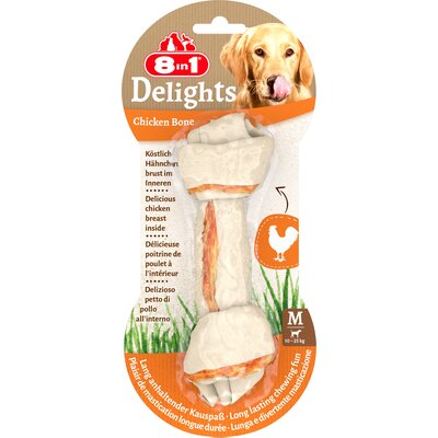 Przysmak dla psa 8IN1 Delights Bone M (1 szt.) 65 g