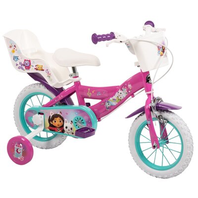 Rower dziecięcy HUFFY Koci Domek Gabi 12 cali dla dziewczynki Różowy