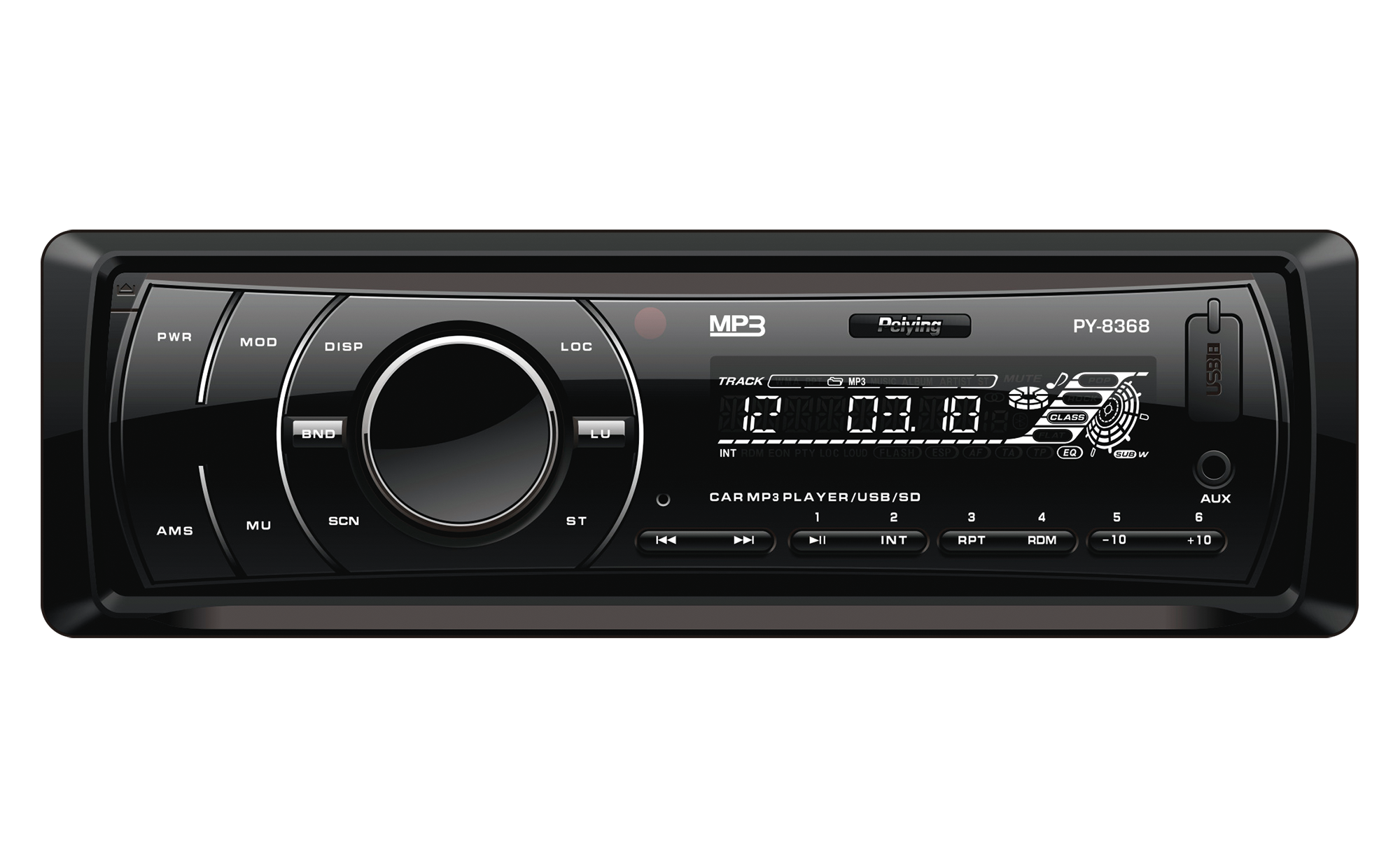 Radio samochodowe Peiying PY8368.1