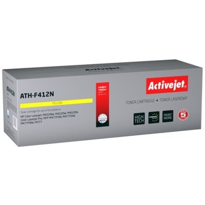 Toner ACTIVEJET do HP CF412A ATH-F412N Żółty