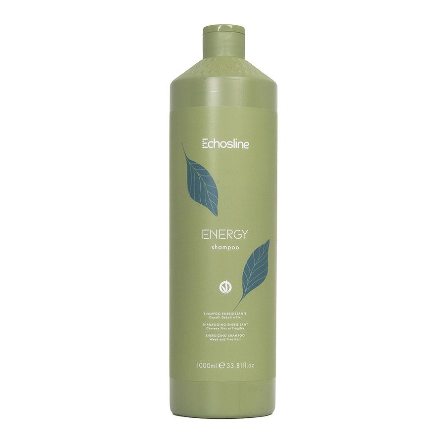 Echosline Energy energizujący szampon do włosów słabych i cienkich, 1000 ml