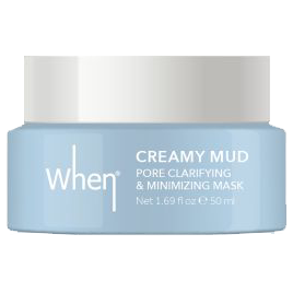 When Creamy Mud oczyszczająca maseczka do twarzy, 150 ml