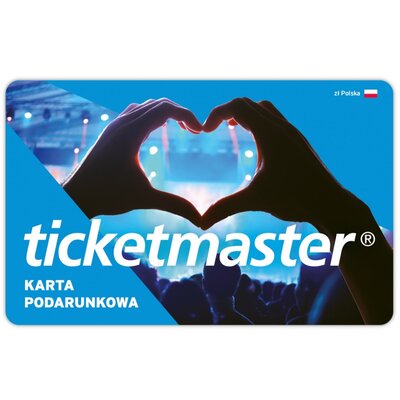 Karta podarunkowa TICKETMASTER 100 zł