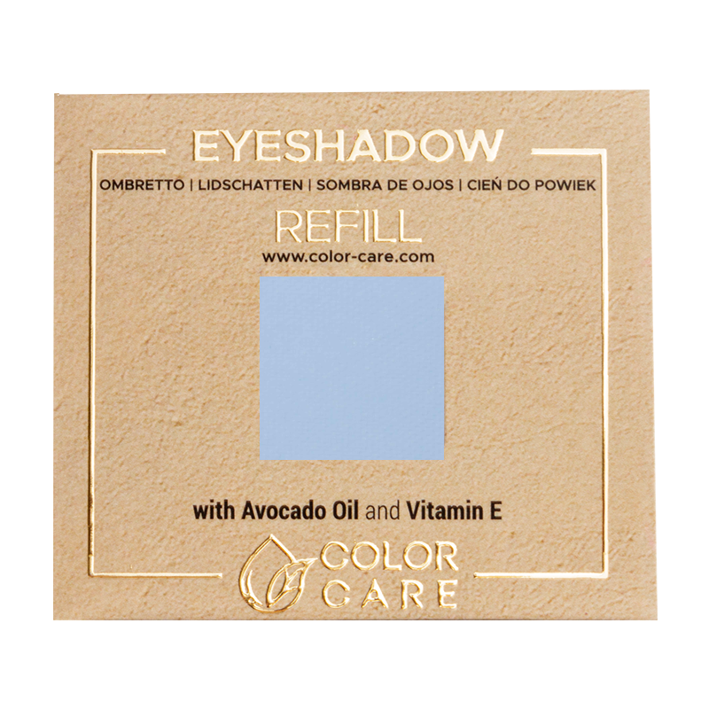 Color Care Matte - Violet Blue matowy cień do powiek wegański - 044 Baby Blue, 2 g