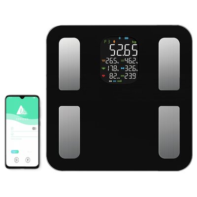 Waga łazienkowa OROMED Oro-Bluetooth H Smart Czarny