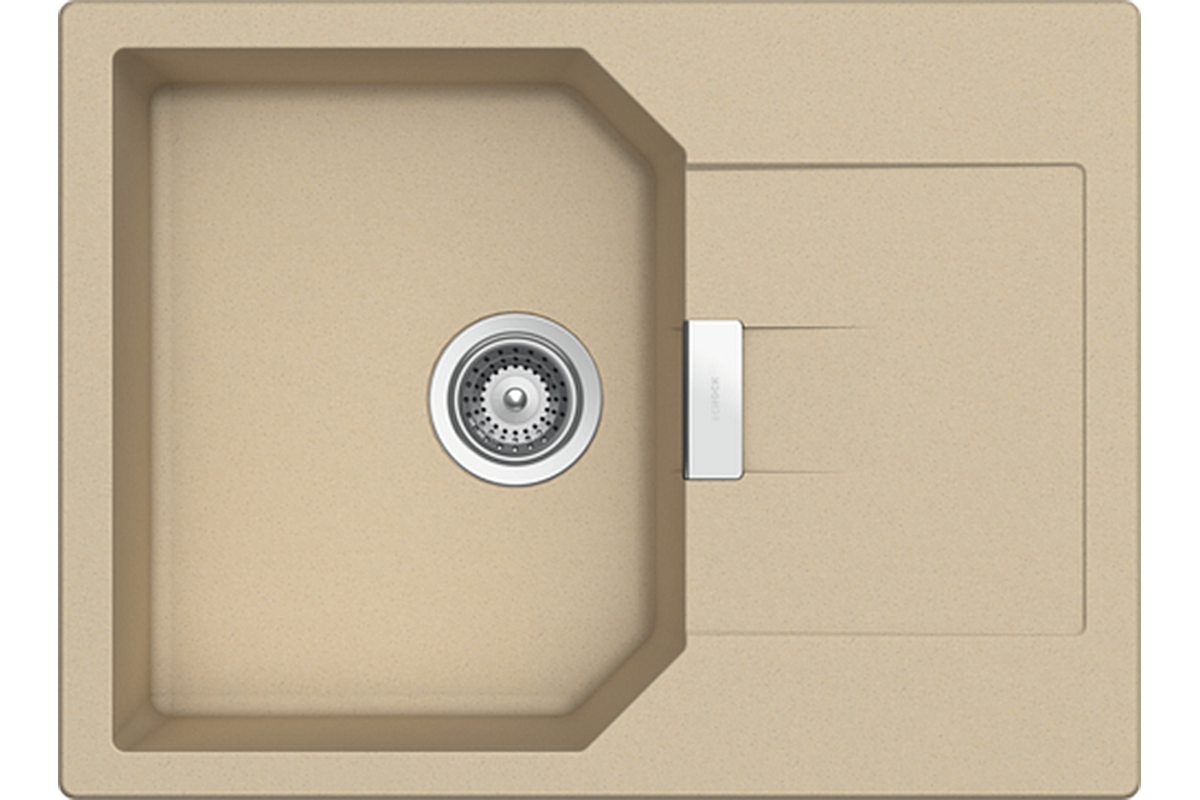 Schock - zlewozmywak MANHATTAN D-100S CRISTALITE® Moonstone