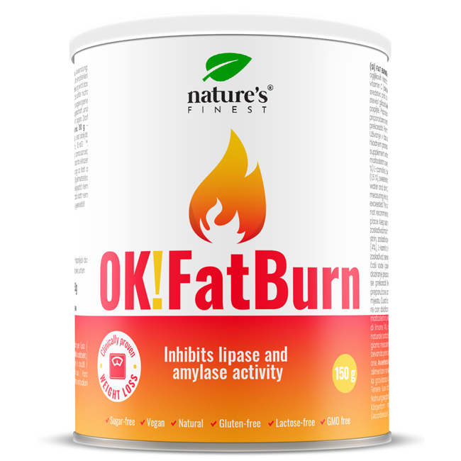 Nature's Finest Ok!Fatburn suplement diety, 150 g