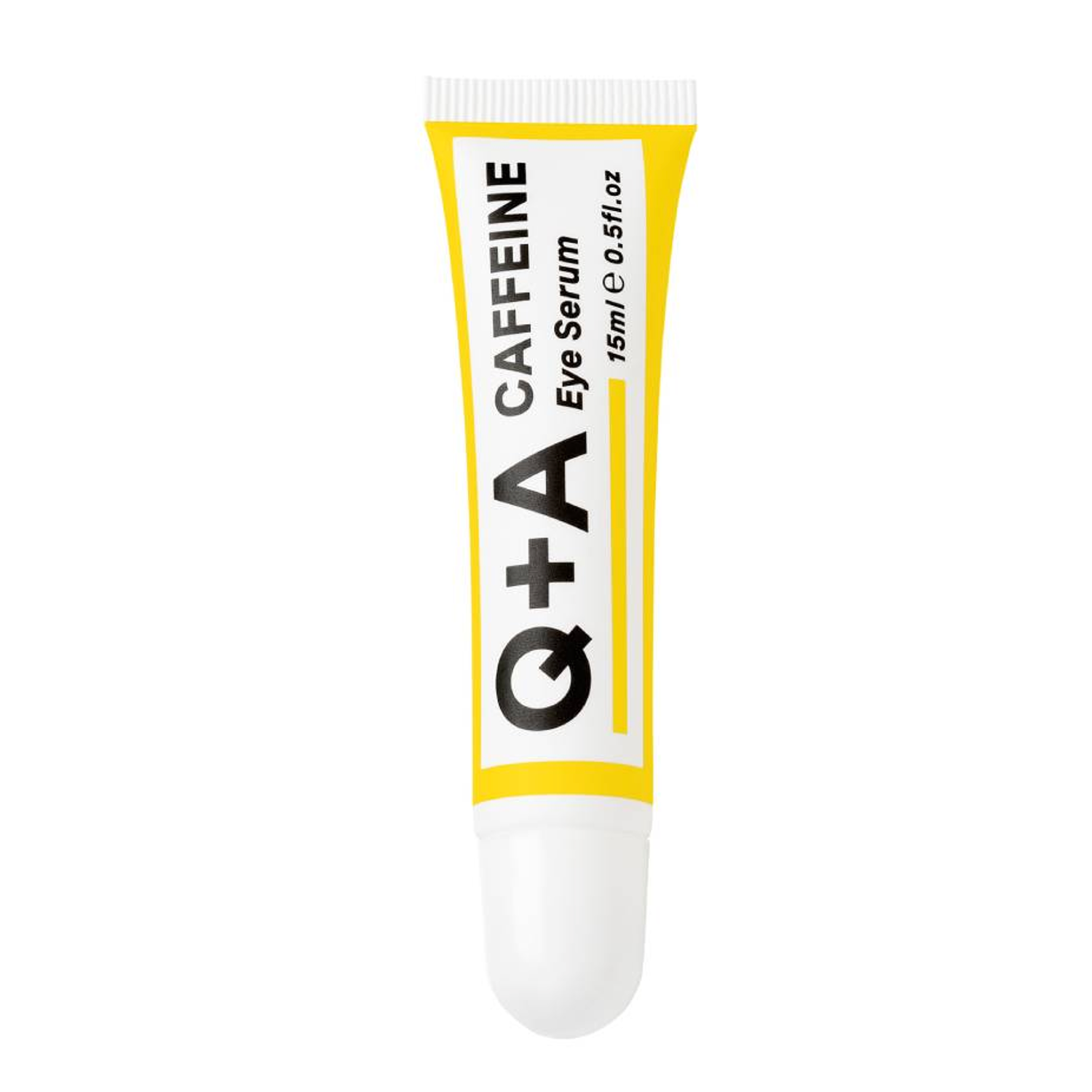 Q+A Caffeine rozjaśniające serum pod oczy z kofeiną, 15 ml