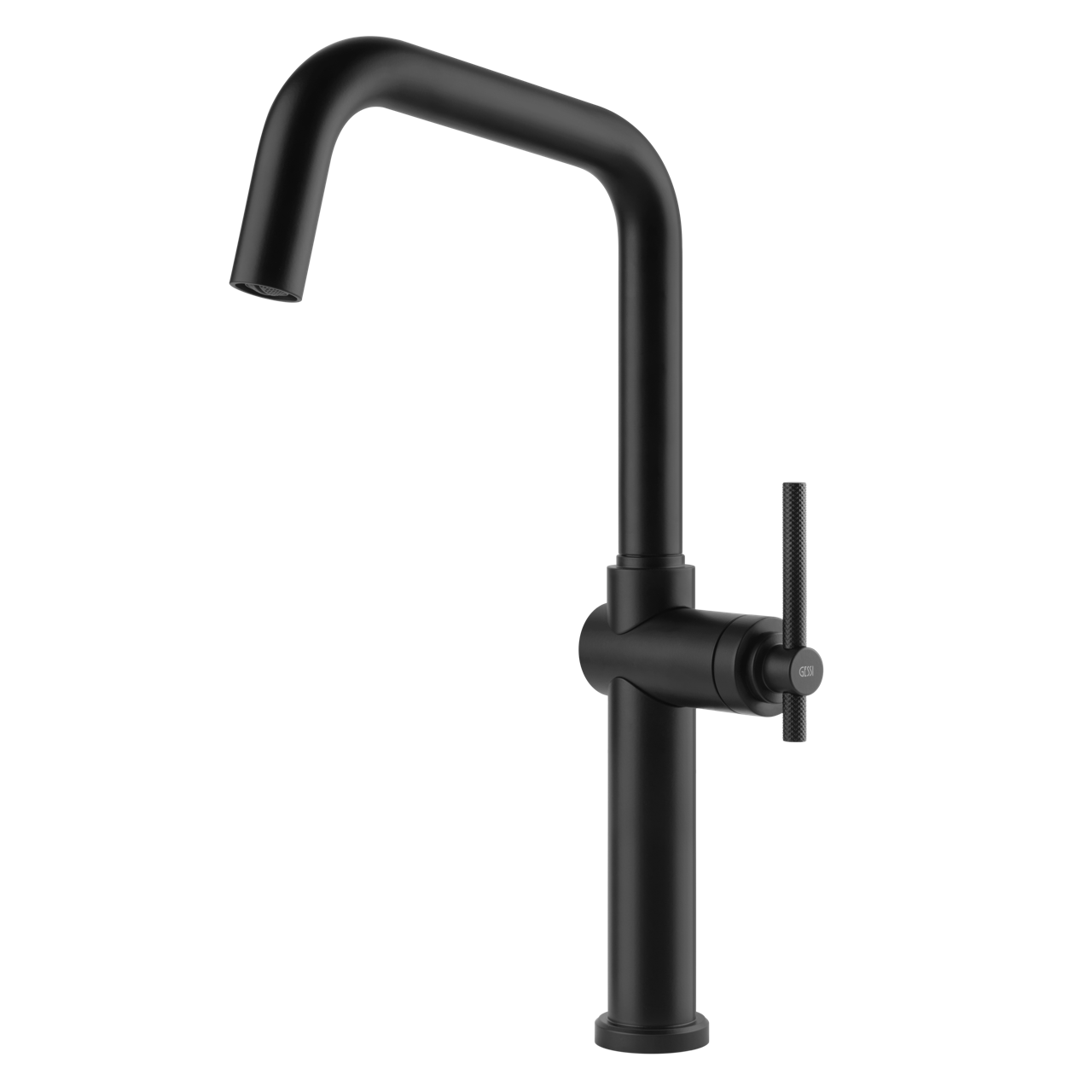 Gessi - Bateria kuchenna Habito obrotowa wylewka Czarna matowa