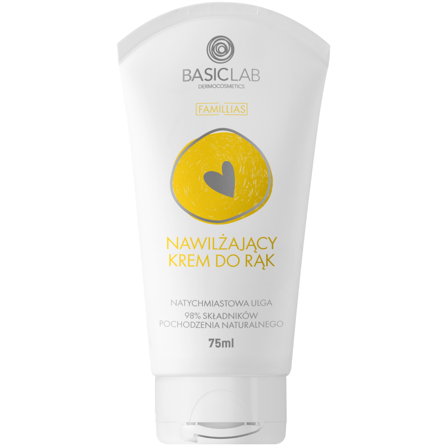 Basiclab Famillias nawilżający krem do rąk, 75 ml