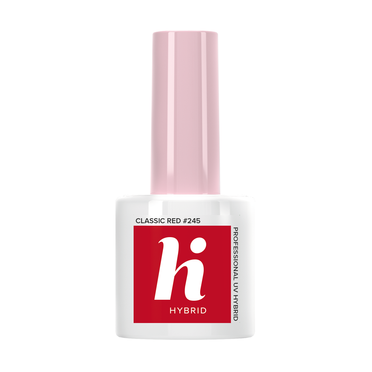 Hi Hybrid lakier hybrydowy do paznokci 245 classic red, 5 ml