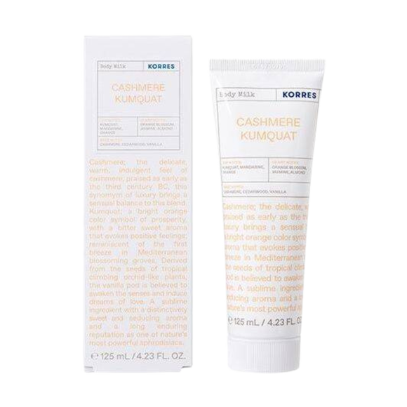 Korres Cashmere Kumquat perfumowane mleczko do ciała, 125 ml