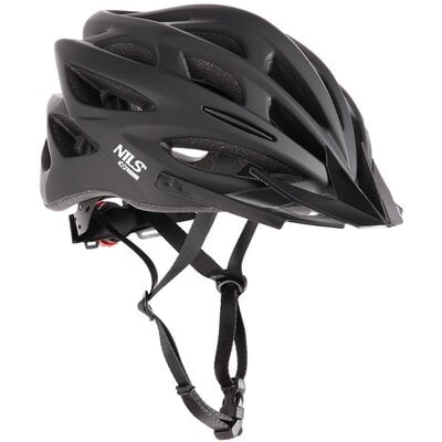 Kask rowerowy NILS EXTREME MTV50 Czarny (rozmiar M)