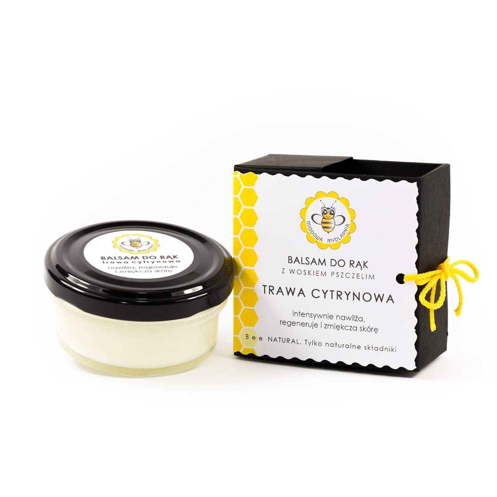 Miodowa Mydlarnia balsam do rąk trawa cytrynowa, 35 g