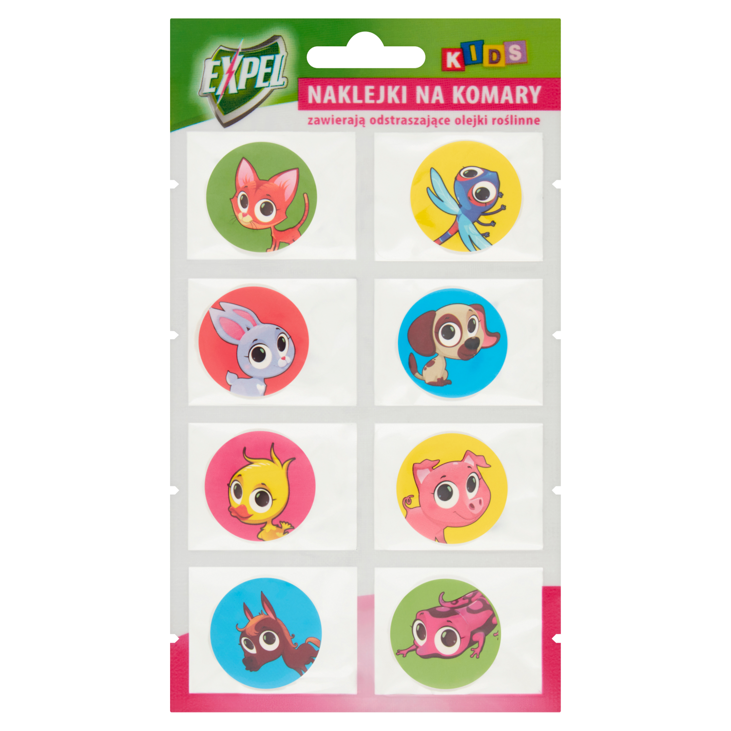 Expel Kids naklejki na komary, 8 szt.